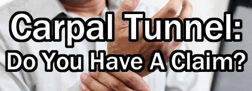 carpal tunnel claim