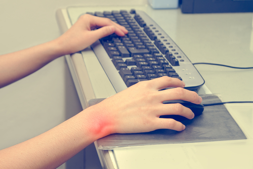 carpal tunnel - typing at a keyboard