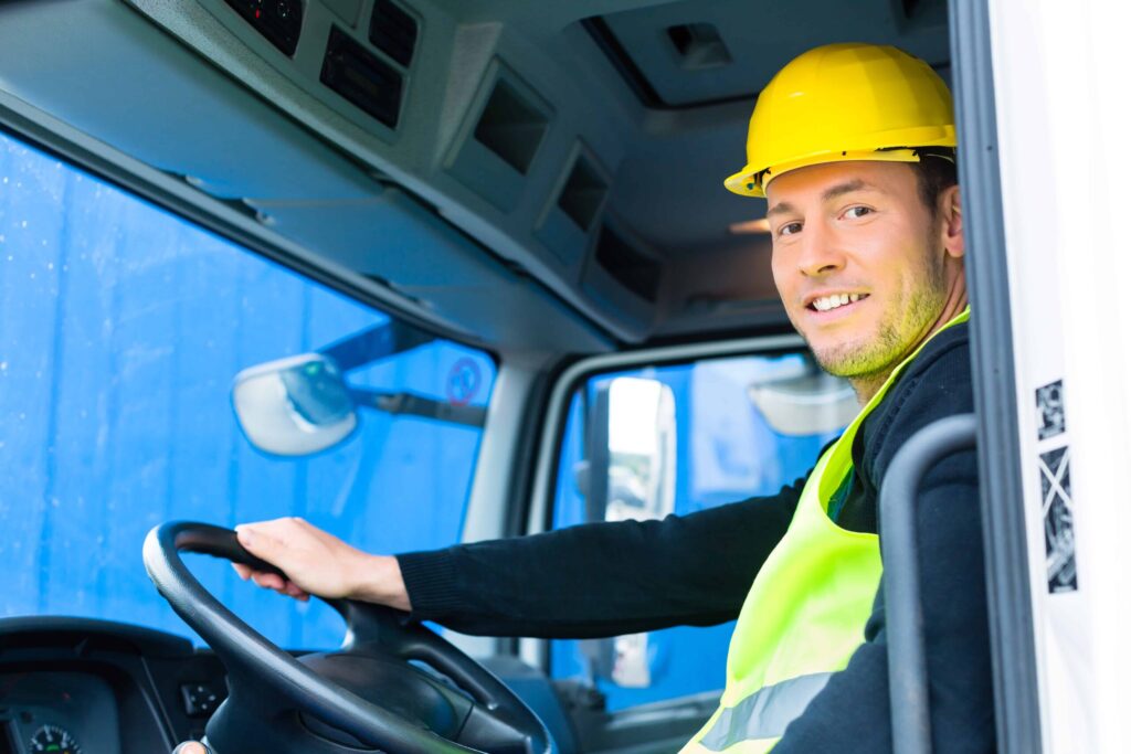 Truck driver working before calling a New York Workers' Compensation lawyer