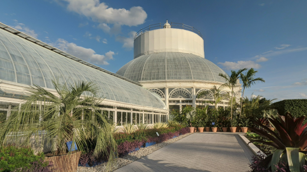 Greenhouse at New York Botanical Garden Bronx NY