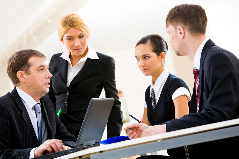 Group of lawyers working together at a Rockville Centre NY Law Firm