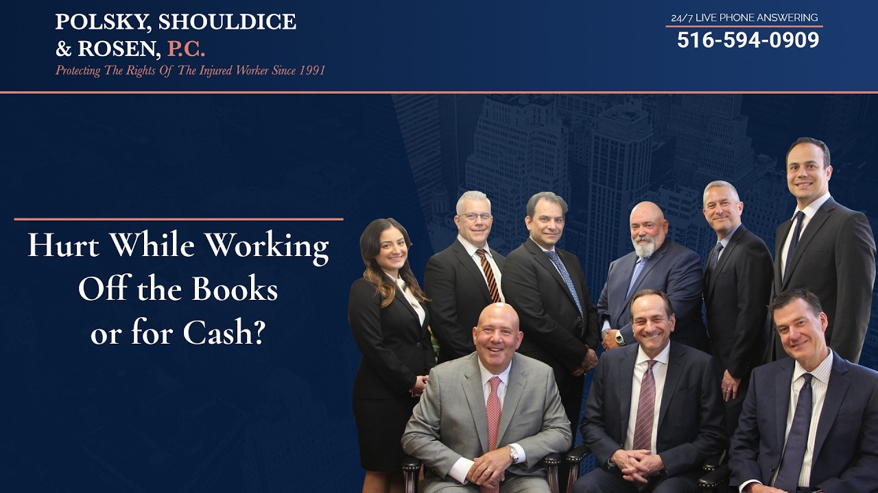 Hurt While Working Off the Books or for Cash?