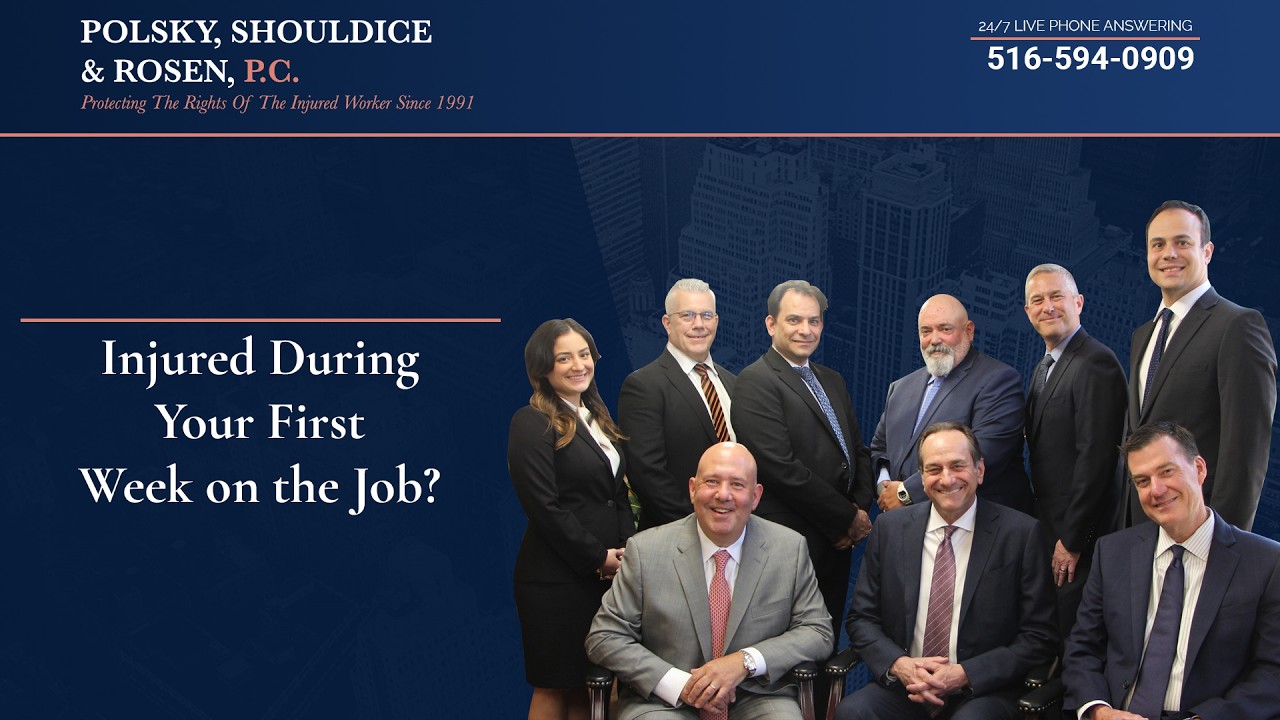 Injured During Your First Week on the Job?