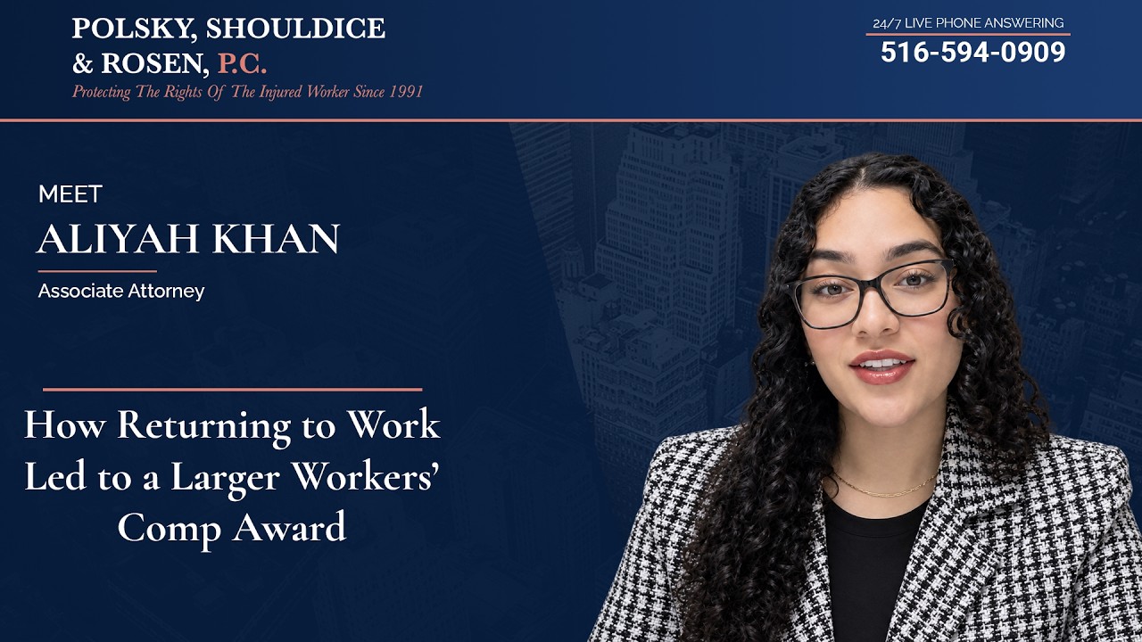 How Returning to Work Led to a Larger Workers’ Comp Award